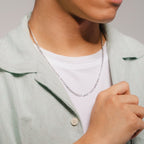 Flat Figaro Chain Necklace | 3mm