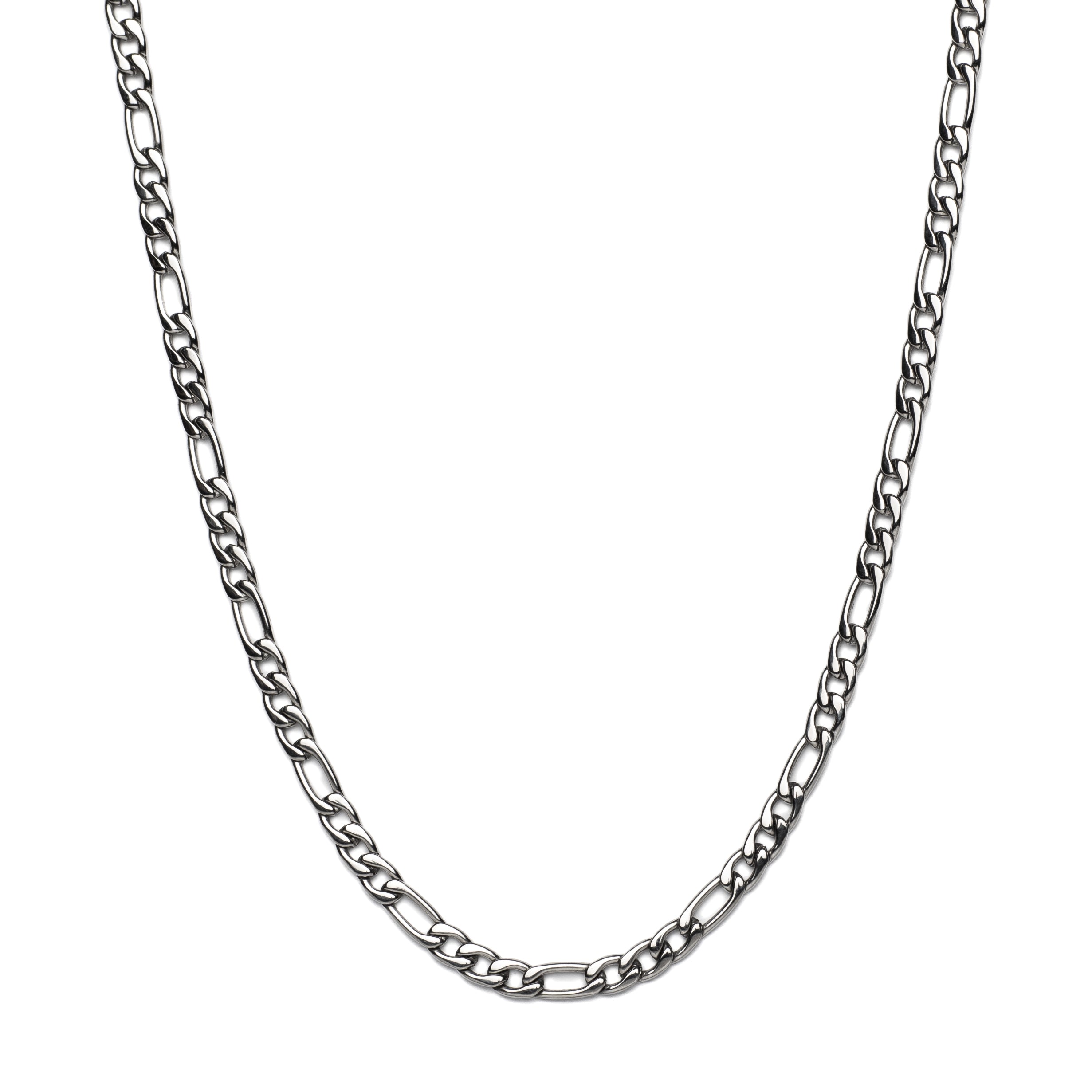 Flat Figaro Chain Necklace | 3mm