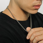 Column Chain Necklace | 3mm