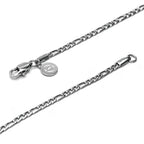 Flat Figaro Chain Necklace | 3mm